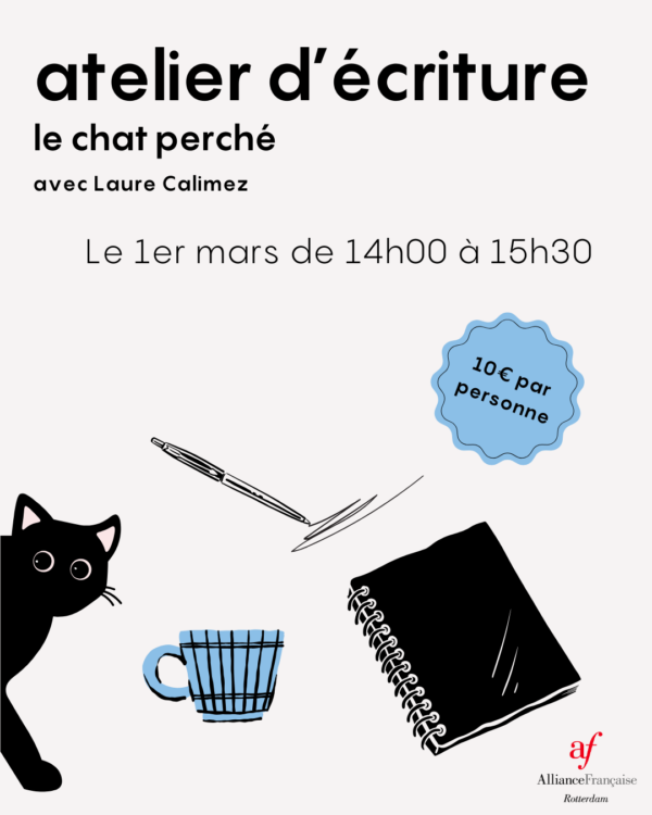 Atelier d'écriture en français (Le chat perché)